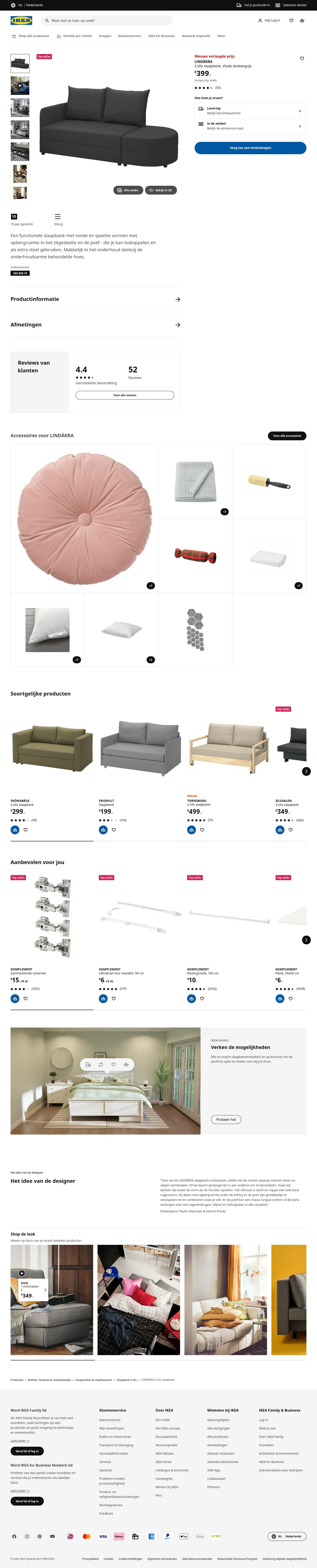 Product Detail Page screenshot
