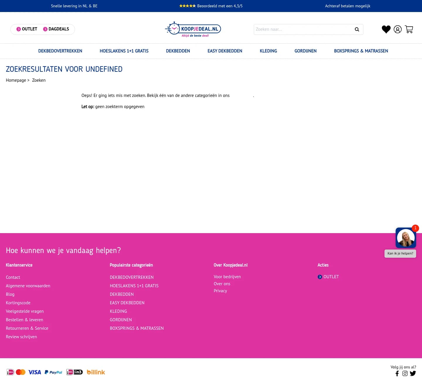 Search Results screenshot