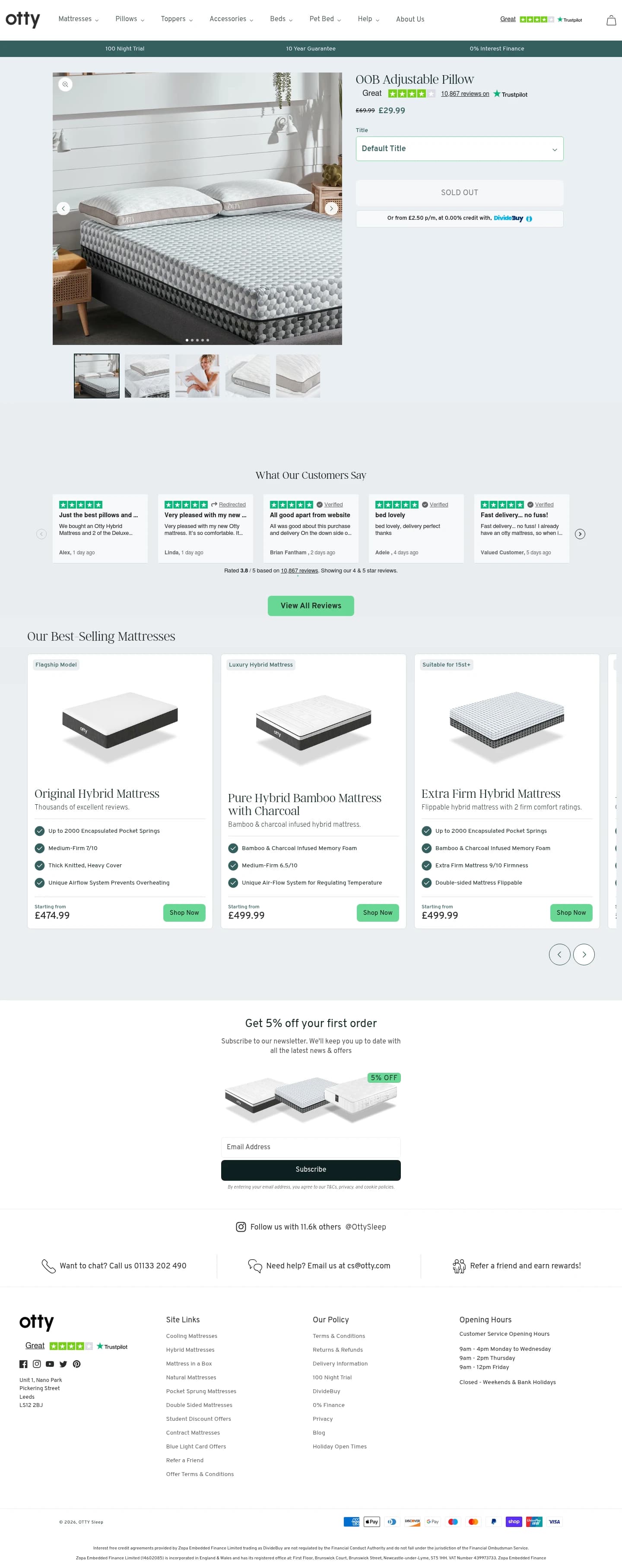 Product Detail Page screenshot