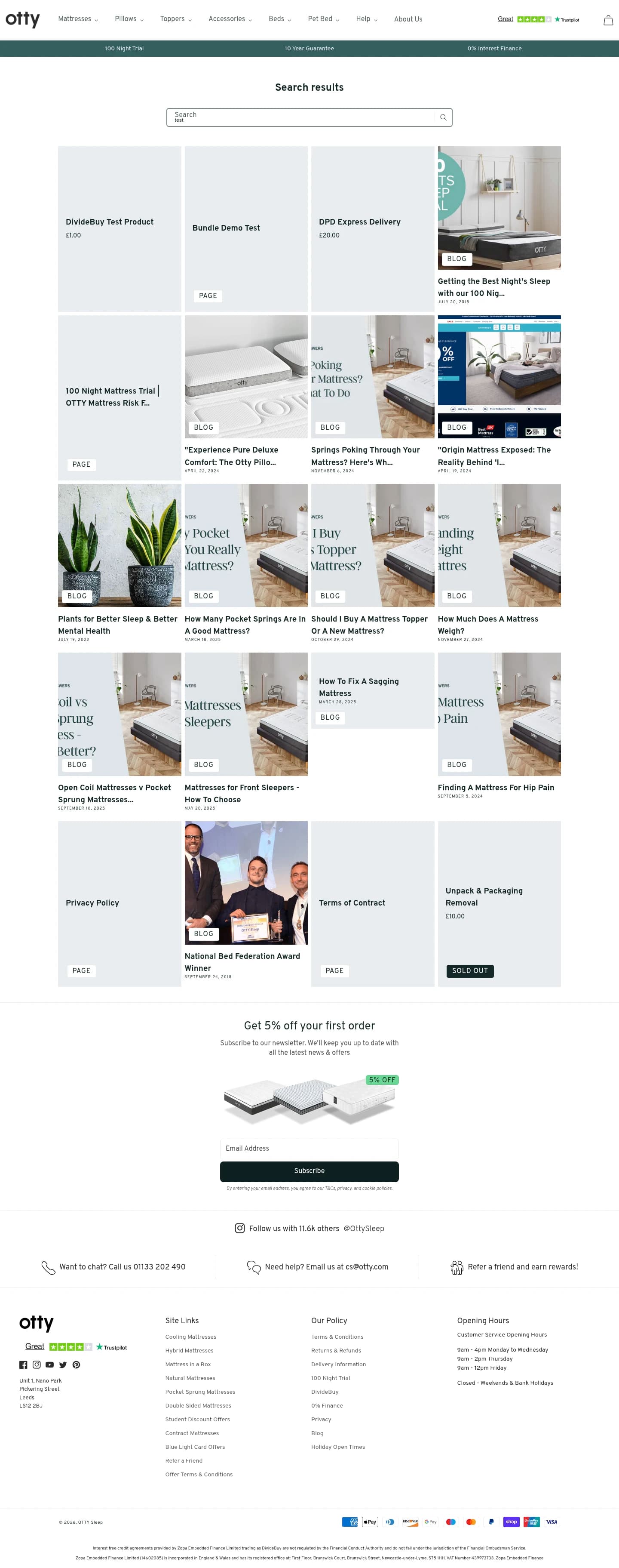 Search Results screenshot